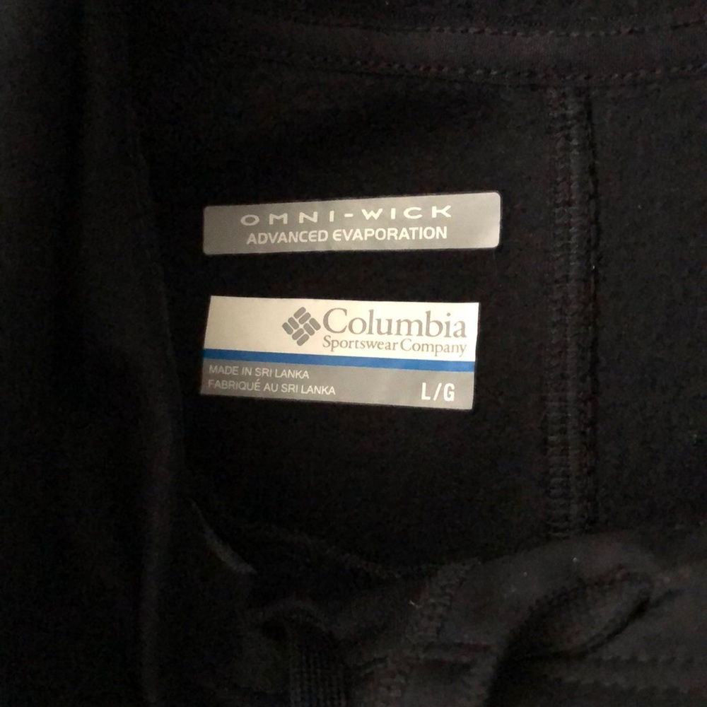 Cowl neck Columbia hoodie